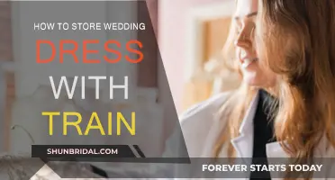 Preserving Your Wedding Dress: Train Storage Tips