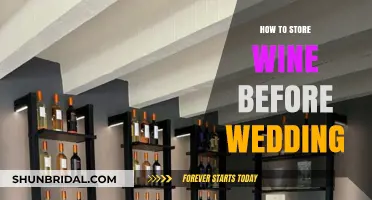 Perfectly Preserved: Expert Tips for Storing Wine Before Your Wedding