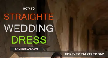 Straightening Your Wedding Dress: Tips and Tricks