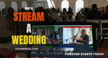 Stream Your Wedding: A Guide to Live Broadcasting Nuptials