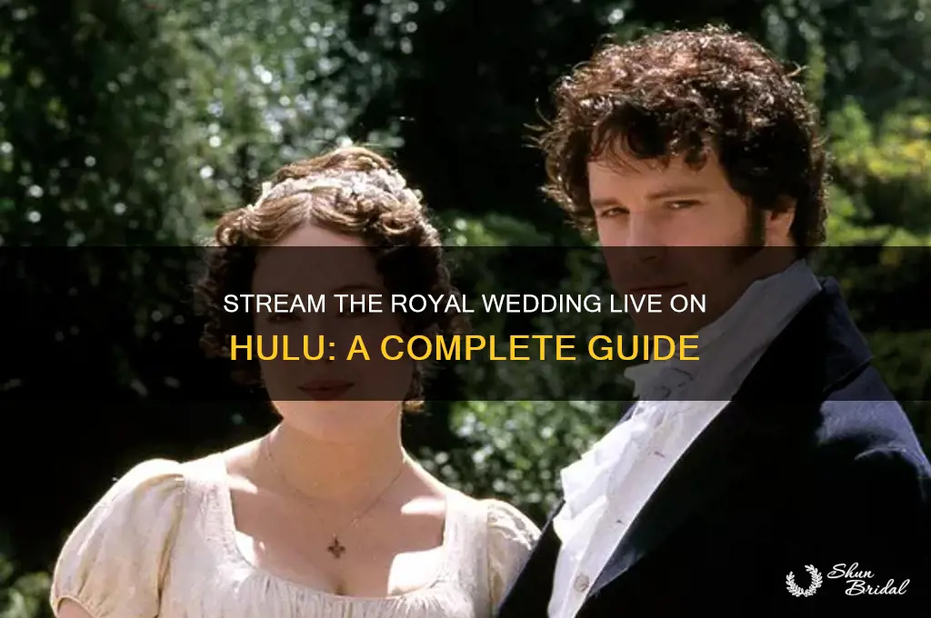 how to stream royal wedding on hulu