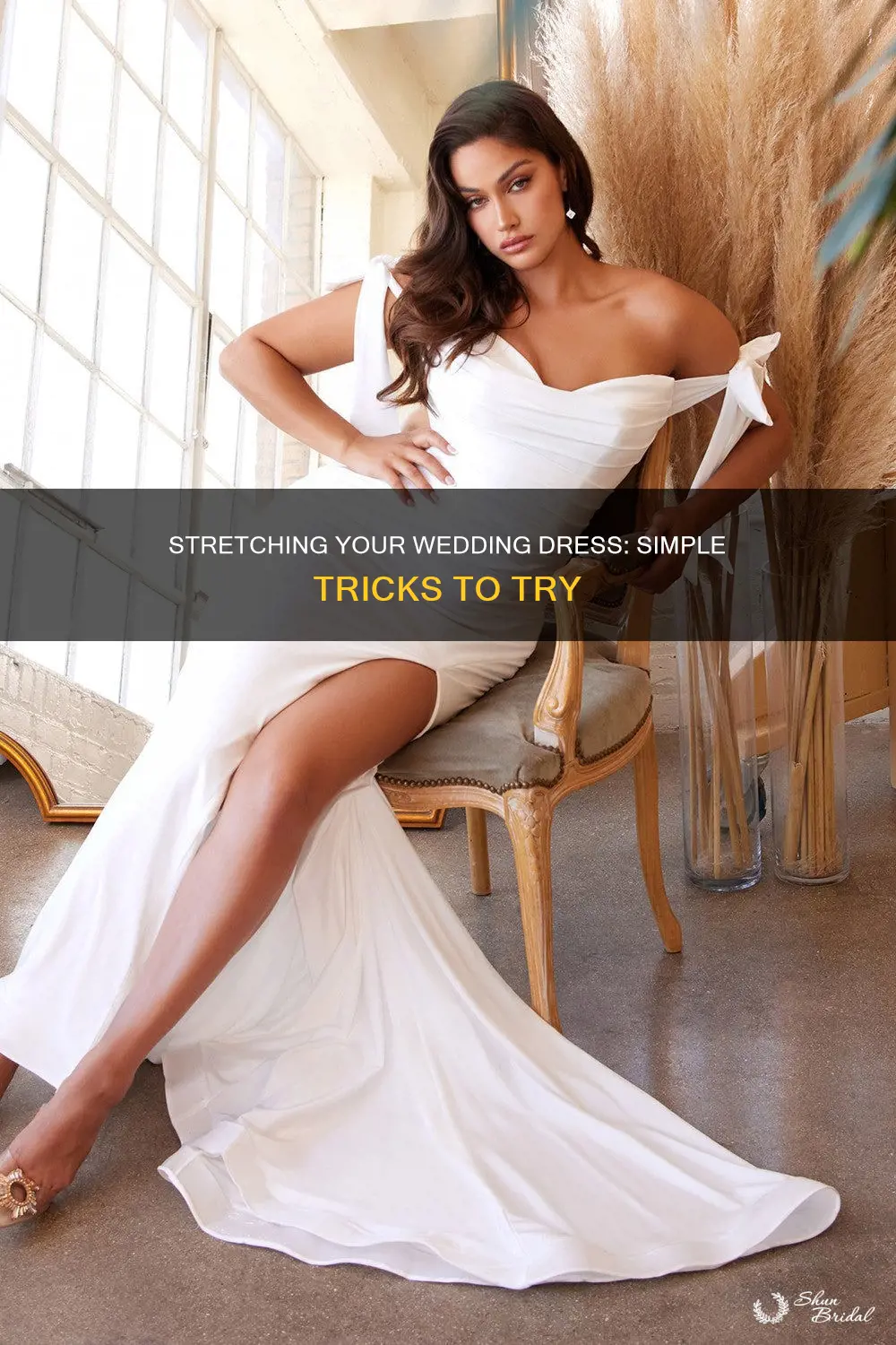 how to stretch a wedding dress
