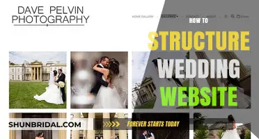 Crafting Your Perfect Wedding Website: A Step-by-Step Structure Guide