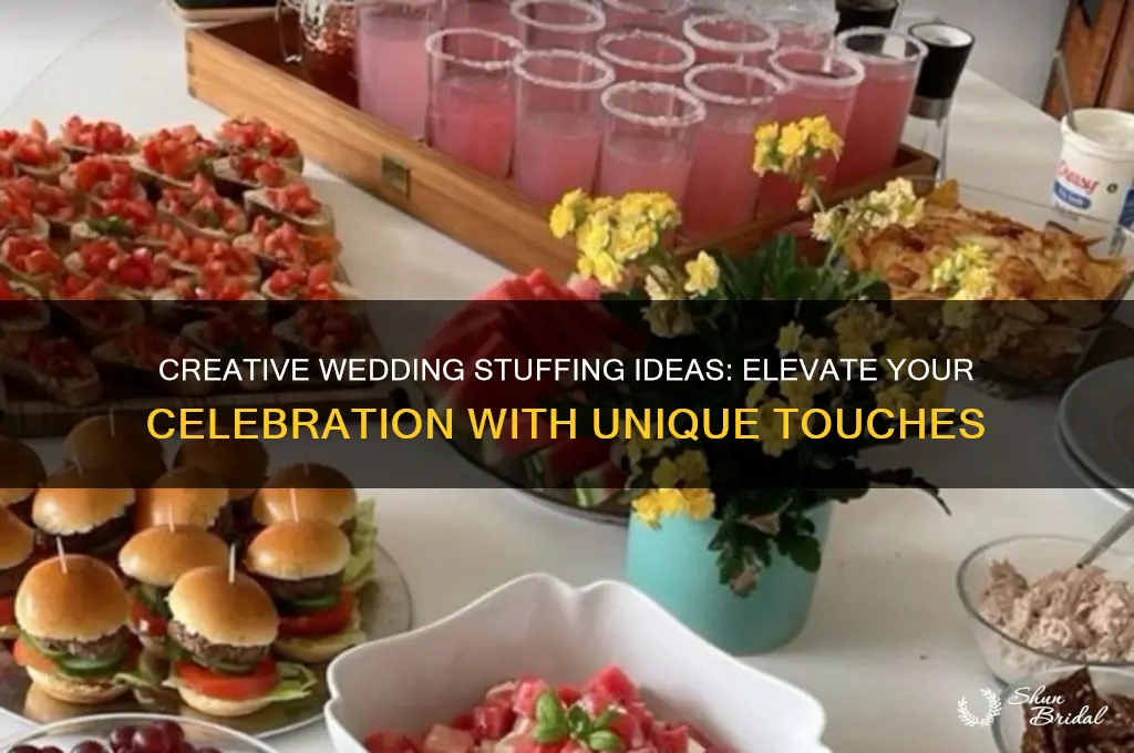 how to stuff a wedding