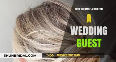Elegant Wedding Guest Bob Hairstyles: Styling Tips for the Big Day