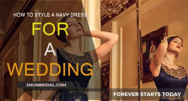Style Guide: Navy Dress Wedding Looks