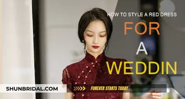 Styling a Red Dress for Your Wedding: Tips and Tricks