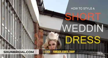 Styling a Short Wedding Dress: Tips and Tricks