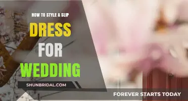 Slip Dresses for Weddings: Styling Tips and Tricks