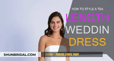 Styling Tea-Length Wedding Dresses: Tips and Tricks