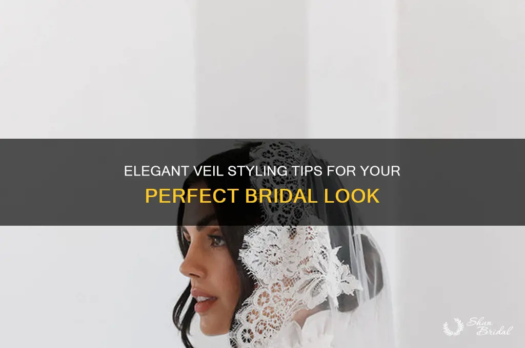 how to style a veil