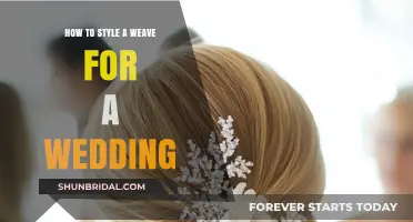 Elegant Wedding Weave Styles: Tips for a Stunning Bridal Look
