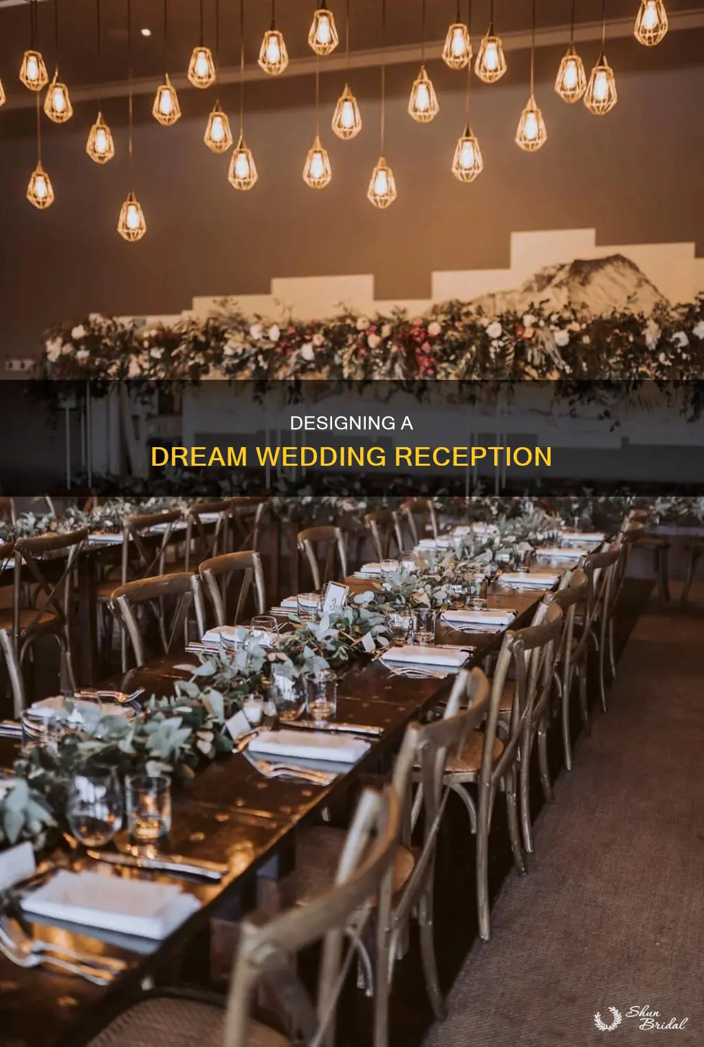 how to style a wedding reception