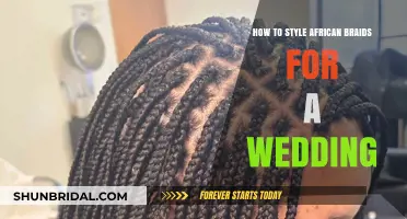 Elegant African Braid Styles for Your Dream Wedding Look