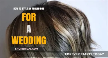 Elegant Angled Bob Styling Tips for Your Wedding Day Look