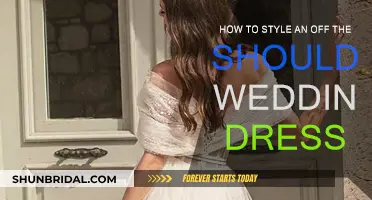 Styling Off-the-Shoulder Wedding Gowns: Tips and Tricks