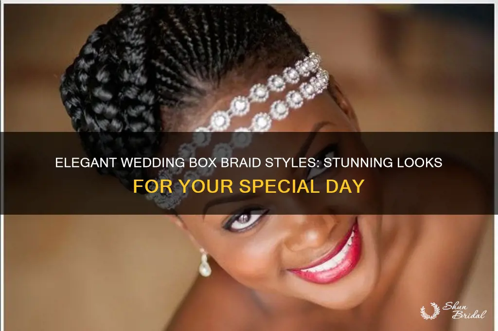 how to style box braid for wedding