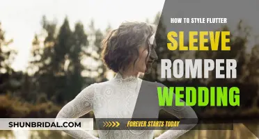 Elegant Flutter Sleeve Romper Styling Tips for Your Wedding Day