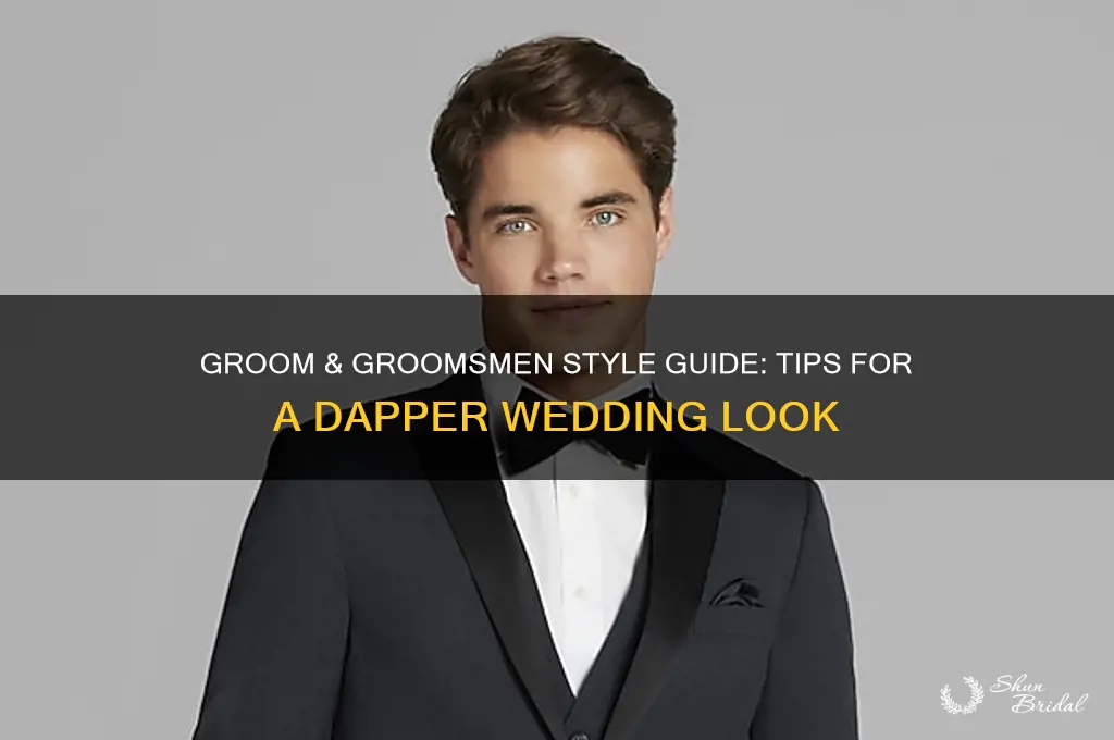 how to style groom and groomsmen