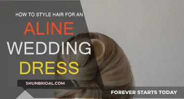 Styling Hair for Your Big Day: Aligned with an A-line