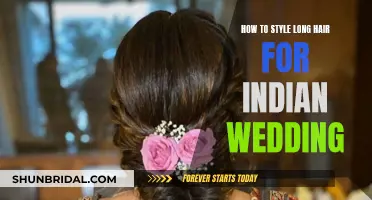 Elegant Long Hair Styles for Indian Wedding: Tips and Tricks