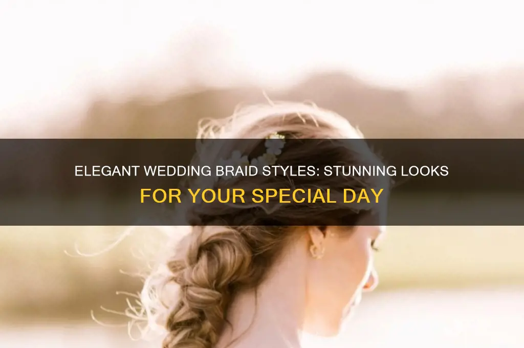 how to style my braids for a wedding