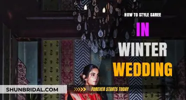 Winter Wedding Saree Styling: Cozy, Chic, and Elegant Looks