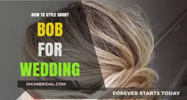 Elegant Wedding Bob Styles: Perfect Short Hair Ideas for Brides