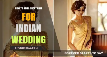 Elegant Short Hair Styling Tips for Indian Wedding Celebrations