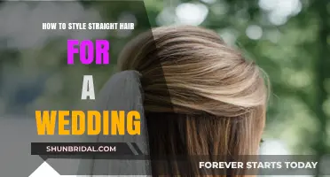 Elegant Wedding Hairstyles: Styling Straight Hair for Your Special Day