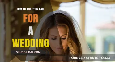 Elegant Wedding Hairstyles for Thin Hair: Tips and Tricks to Shine