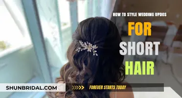 Elegant Short Hair Wedding Updos: Styling Tips and Tricks