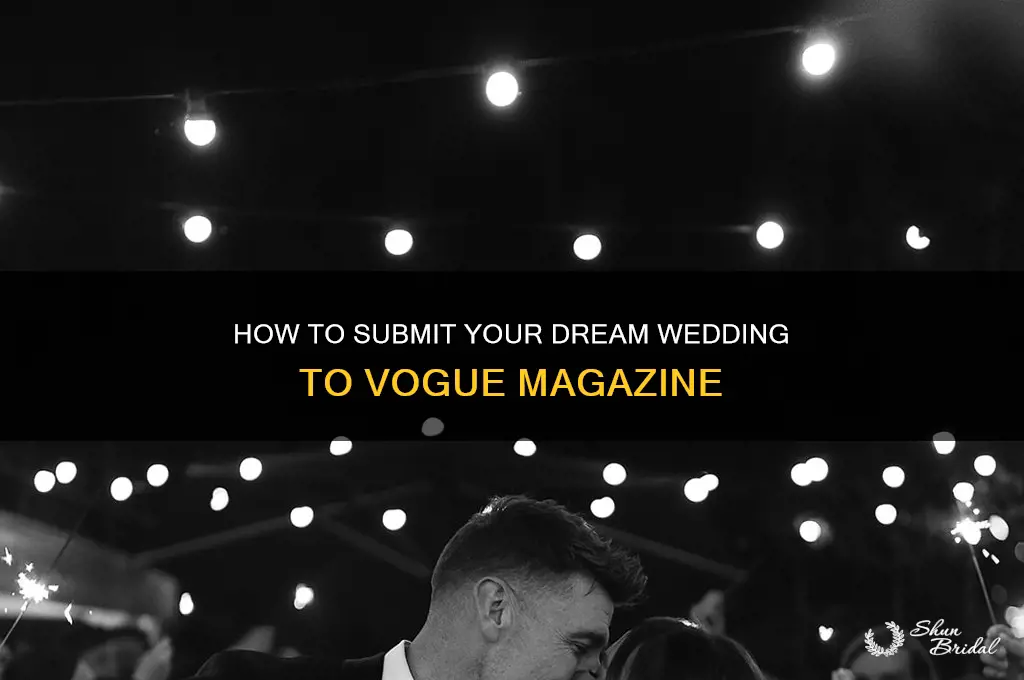 how to submit a wedding to vogue