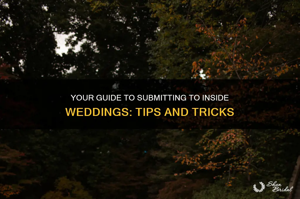 how to submit to inside weddings