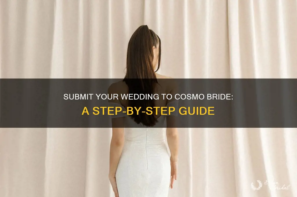 how to submit your wedding to cosmo bride