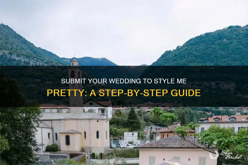 how to submit your wedding to style me pretty