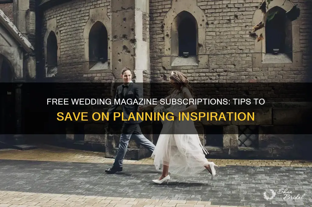 how to subscribe to wedding magazines for free