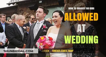 Adult-Only Wedding Etiquette: How to Kindly Suggest No Kids Allowed