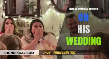 Creative Wedding Surprises: Unforgettable Ideas to Delight Your Brother