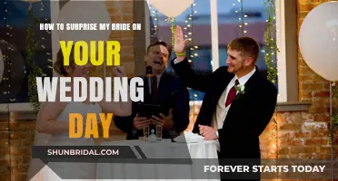 Surprise Your Bride: Creative Wedding Day Ideas to Wow Her