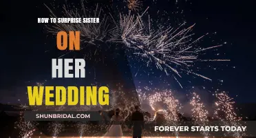 Creative Wedding Surprises: Delight Your Sister on Her Special Day