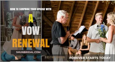 Rekindle Romance: Creative Ways to Surprise Your Spouse with a Vow Renewal