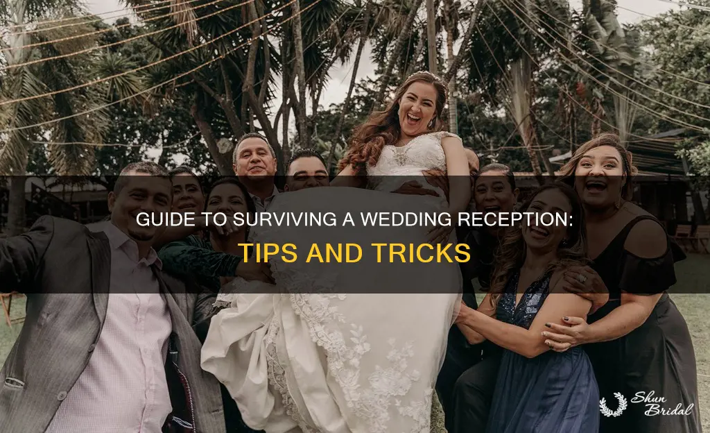 how to survive a wedding reception