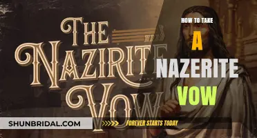 Taking the Nazerite Vow: A Step-by-Step Guide to Sacred Commitment