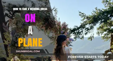 Flying with a Wedding Dress: What's the Best Way?