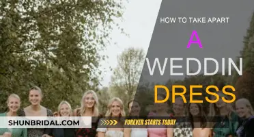 Taking Apart Your Wedding Dress: A Step-by-Step Guide