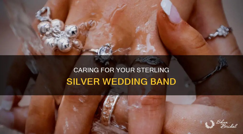 how to take care of a sterling silver wedding band