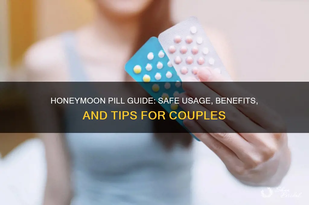 how to take honeymoon pill