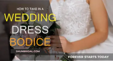 Altering a Wedding Dress: Taking In the Bodice