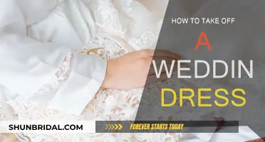 Unveiling the Art of Undressing Your Wedding Gown